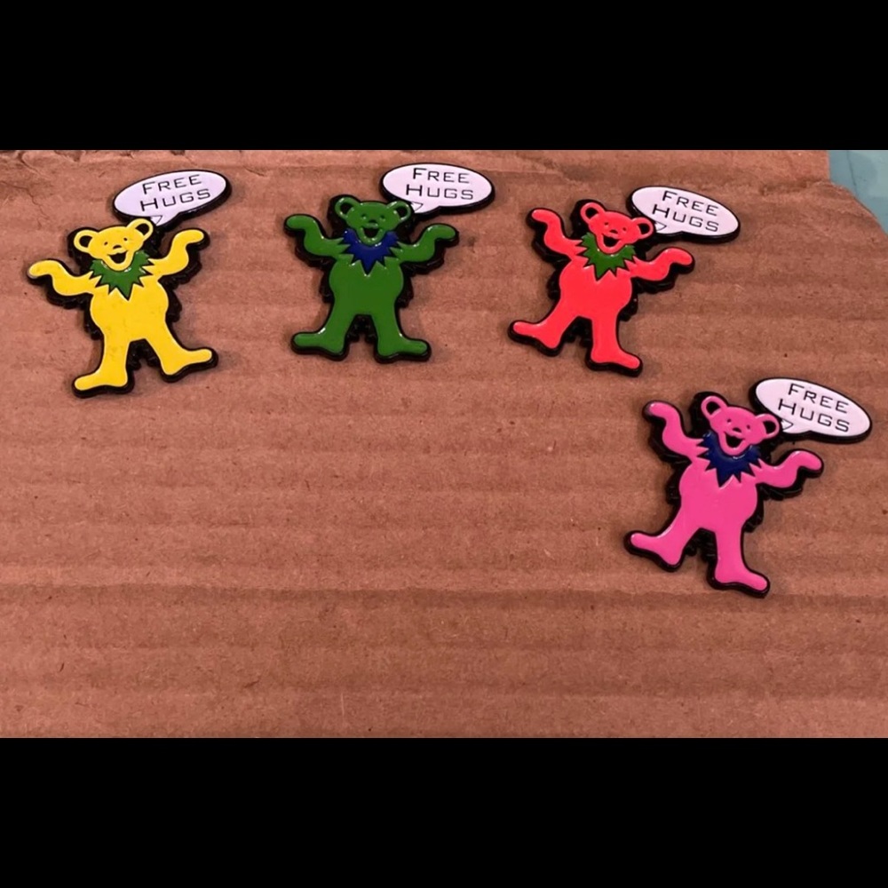 Grateful Dead Handmade Pins